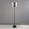 Dunelm Volos Shiny Black Floor Lamp -Dunelm Lights Sales 30575605