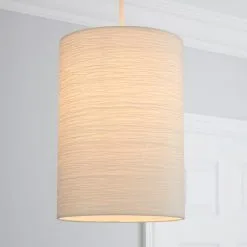Dunelm Taora Paper Lamp Shade 20cm White