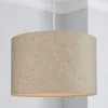 Dunelm Boucle Lamp Shade 35cm Natural -Dunelm Lights Sales 30579858