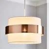 Dunelm Joey Ivory Easy Fit Pendant -Dunelm Lights Sales 30623412