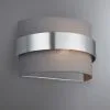 Dunelm Joey Shaded Grey Wall Light -Dunelm Lights Sales 30623424