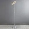 Dunelm Arta 3 Arm Smoked Glass Floor Lamp -Dunelm Lights Sales 30623804