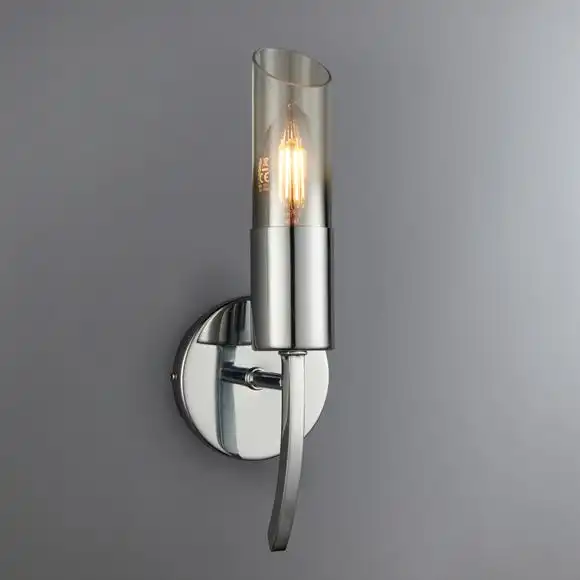 Dunelm Corvus Chrome Wall Light 1 Dunelm Corvus Chrome Wall Light
