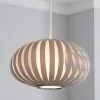 Elements Monte Grey Easy Fit Pendant -Dunelm Lights Sales 30624429