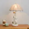 Dunelm Darcy Resin Duck White Table Lamp -Dunelm Lights Sales 30624640