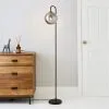 Dunelm Tanner Black And Glass Floor Lamp -Dunelm Lights Sales 30647214