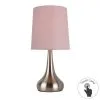 Dunelm Rimini Pink Touch Dimmable Lamp -Dunelm Lights Sales 30663472