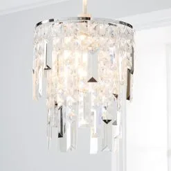 Dunelm Caressa Jewel Easy Fit Pendant