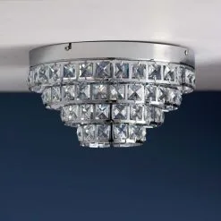 Vogue Lighting Vogue Motown 4 Light Flush Ceiling Fitting -Dunelm Lights Sales 30671151 alt03
