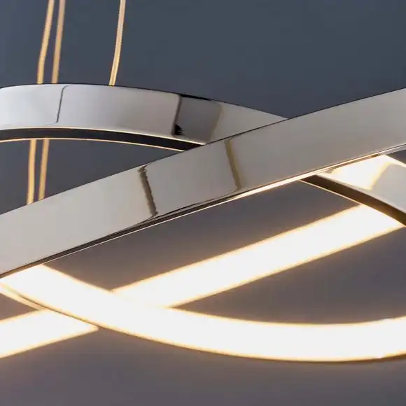 Vogue Lighting Vogue Kline 2 Light Integrated LED Hoops Ceiling Fitting 5 Vogue Lighting Vogue Kline 2 Light Integrated LED Hoops Ceiling Fitting - Image 5