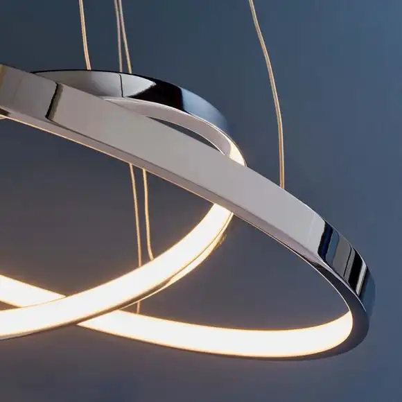 Vogue Lighting Vogue Kline 2 Light Integrated LED Hoops Ceiling Fitting 6 Vogue Lighting Vogue Kline 2 Light Integrated LED Hoops Ceiling Fitting - Image 6