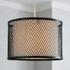 Dunelm Palle Mesh Black Easy Fit Pendant -Dunelm Lights Sales 30671291
