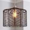 Dunelm Siena Black Easy Fit Pendant 11 Dunelm Siena Black Easy Fit Pendant -Dunelm Lights Sales 30671321
