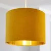 Dunelm Santos Drum Lamp Shade 36cm Ochre -Dunelm Lights Sales 30671340