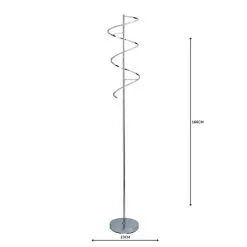 Dunelm Apollo Integrated LED Dimmable Chrome Floor Lamp 10 Dunelm Apollo Integrated LED Dimmable Chrome Floor Lamp -Dunelm Lights Sales 30671429 alt04