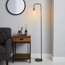 Dunelm Marsden Industrial Floor Lamp