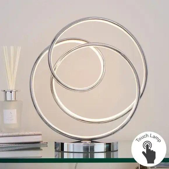 Dunelm Lasse Integrated LED Touch Dimmable Table Lamp 1 Dunelm Lasse Integrated LED Touch Dimmable Table Lamp