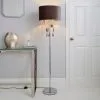 Dunelm Halle French Velvet Jewel Charcoal Floor Lamp -Dunelm Lights Sales 30674426