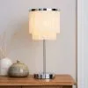 Dunelm Jaz Fringe Ivory Table Lamp -Dunelm Lights Sales 30674433