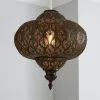 Dunelm Lucena Bronze Easy Fit Pendant -Dunelm Lights Sales 30674437