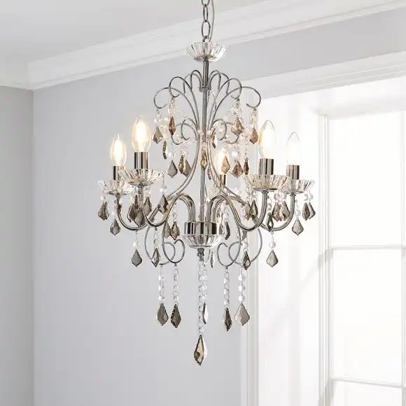 Dunelm Sophy 5 Light Chandelier 1 Dunelm Sophy 5 Light Chandelier