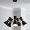 Dunelm Archie Black 5 Light Ceiling Fitting -Dunelm Lights Sales 30690621