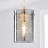 Dunelm Grayson Smoked Glass Easy Fit Pendant -Dunelm Lights Sales 30690661