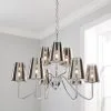 Dunelm Alister 9 Light Glass Ceiling Fitting -Dunelm Lights Sales 30691038