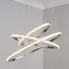 Dunelm Cali 3 Light Integrated LED Hoop Crystal Ceiling Fitting -Dunelm Lights Sales 30693556