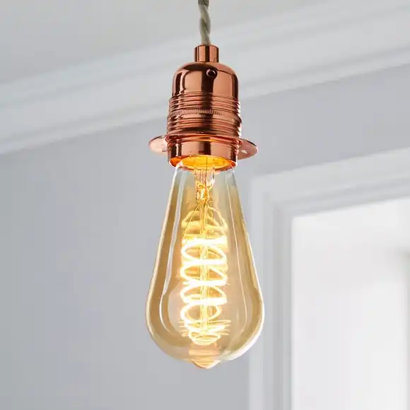Status 4 Watt ST64 BC LED Spiral Filament Bulb 1 Status 4 Watt ST64 BC LED Spiral Filament Bulb
