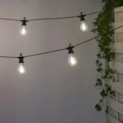 Dunelm 20 LED Premium Festoon Outdoor String Lights