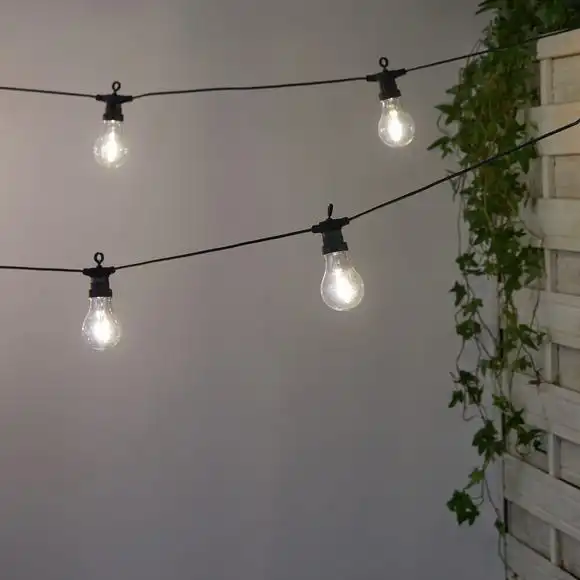 Dunelm 20 LED Premium Festoon Outdoor String Lights 1 Dunelm 20 LED Premium Festoon Outdoor String Lights