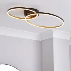 Dunelm Langdon Integrated LED Ceiling Fitting