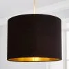 Dunelm Black Santos Velvet Corduroy Shade -Dunelm Lights Sales 30713645