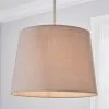 Dunelm Mariah Faux Silk 30cm Slight Tapered Lamp Shade