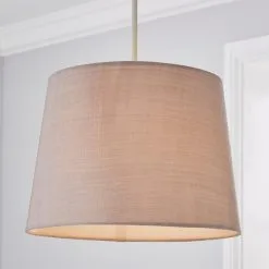 Dunelm Mariah Faux Silk 30cm Slight Tapered Lamp Shade
