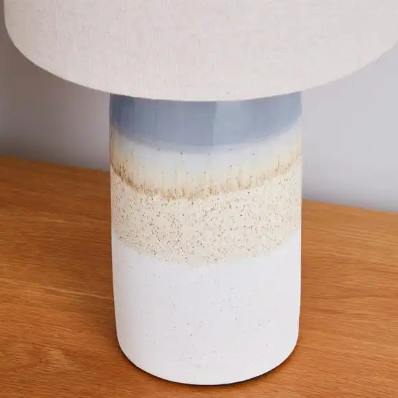 Dunelm Audre Ceramic Glaze Table Lamp 4 Dunelm Audre Ceramic Glaze Table Lamp - Image 4