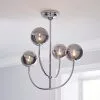 Dunelm Gigi Chrome Ceiling Fitting -Dunelm Lights Sales 30713772