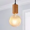 Status Bardot Ribbed Pumpkin Amber Glass Bulb -Dunelm Lights Sales 30714594