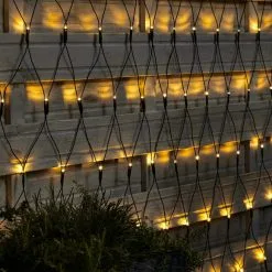 Dunelm 1.4m 160 LED Net Outdoor String Lights