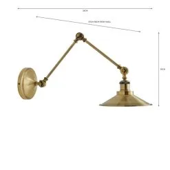Churchgate Langton Adjustable Wall Light -Dunelm Lights Sales 30730190 alt07