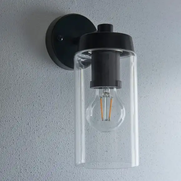 Dunelm Ellison Matt Black Outdoor Wall Light 2 Dunelm Ellison Matt Black Outdoor Wall Light - Image 2