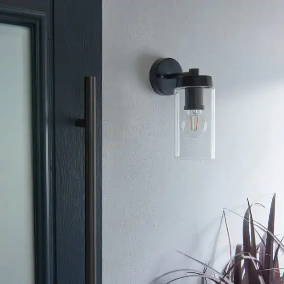 Dunelm Ellison Matt Black Outdoor Wall Light 4 Dunelm Ellison Matt Black Outdoor Wall Light - Image 4