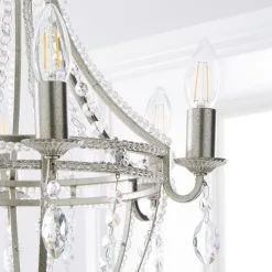 Dunelm Eugenie 6 Light Chandelier -Dunelm Lights Sales 30730433 alt02