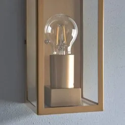 Dunelm London Gold Industrial Outdoor Wall Light -Dunelm Lights Sales 30730481 alt02