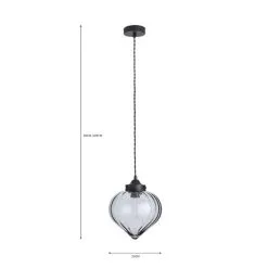 Dunelm Voyager Smoked Glass Ceiling Fitting 11 Dunelm Voyager Smoked Glass Ceiling Fitting -Dunelm Lights Sales 30730518 alt07
