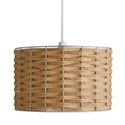 Dunelm Shelley Rope Lamp Shade Natural -Dunelm Lights Sales 30730535 alt03