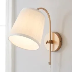 Dunelm Lorelai Easy Fit Plug-In Wall Light