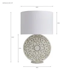 Dunelm Samira Table Lamp -Dunelm Lights Sales 30730551 alt07