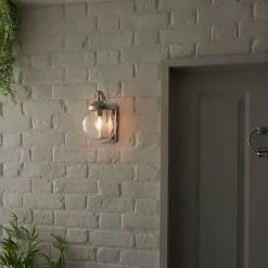 Dunelm Twain Outdoor 14cm Globe Glass Wall Light -Dunelm Lights Sales 30730563 alt04